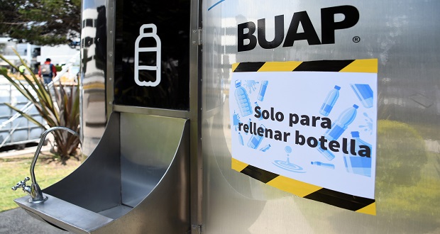 Reabre BUAP bebederos en Ciudad Universitaria
