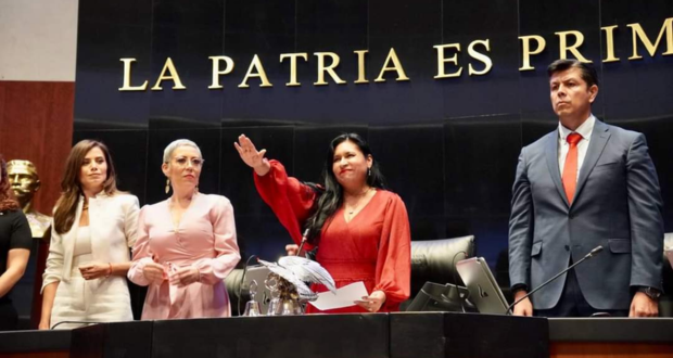 Nueva presidenta del Senado busca unidad, cooperación al interior