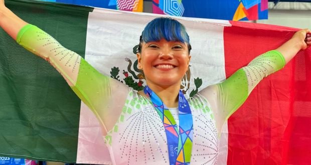 Alexa Moreno, mexicana que gana oro en Copa del Mundo de Gimnasia Artística