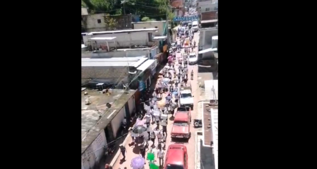 Gran marcha en Siltepec, Chiapas para exigir paz