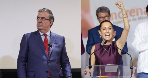 AMLO da espaldarazo a Sheinbaum; Pide a Ebrard que “continúe apoyando la transformación”