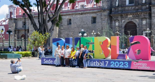 Puebla, segunda ciudad más visitada con 4.9 millones de turistas. 