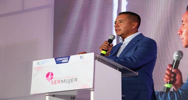 Edmundo Tlatehui va por la reelección en San Andrés Cholula