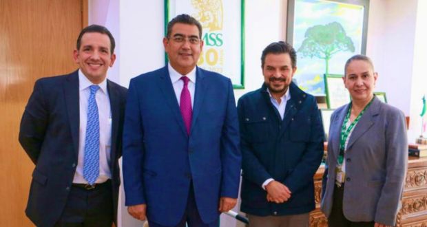 Robledo y Céspedes se reúnen; evalúan avance del IMSS-Bienestar en Puebla
