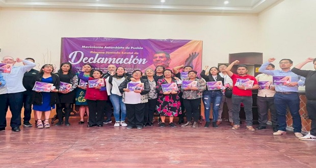 Pablo Neruda es recitado en eliminatorias de declamación Antorchistas
