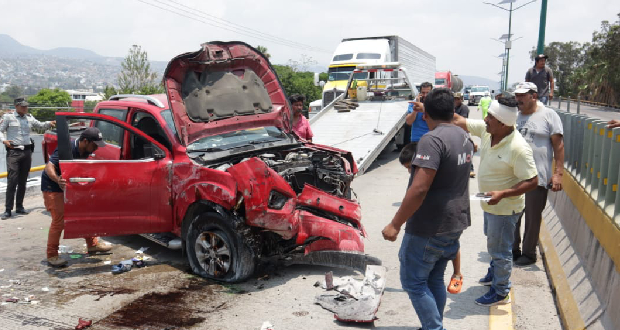 Durante el 2022 en Puebla los accidentes en carretera tuvieron un incremento del 39.9 por ciento