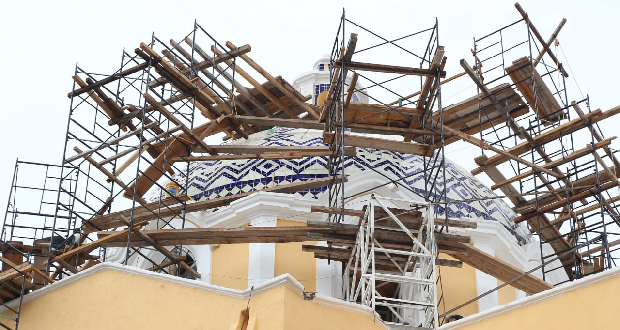 A 6 años del sismo del 19 de septiembre del 2017, faltan 187 templos por rehabilitarse en Puebla.