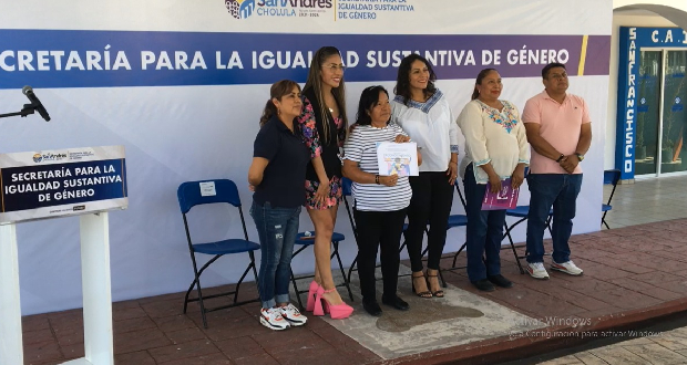 Inauguran murales en San Andrés Cholula