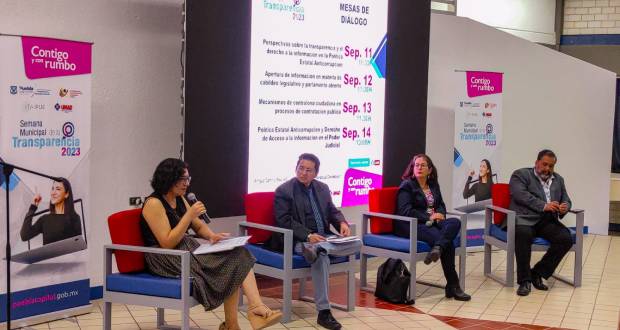 Puebla celebra la ‘Semana de la Transparencia 2023’