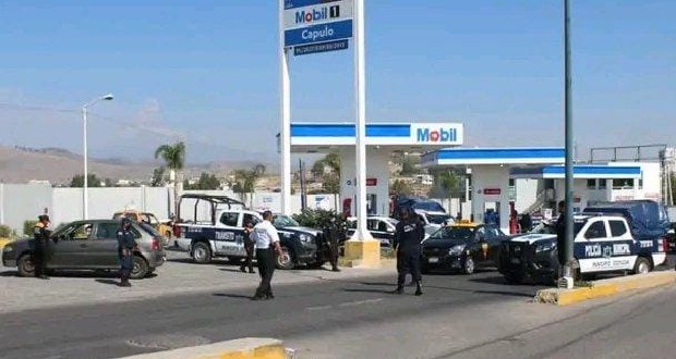 Asaltan camioneta de valores en Ocoyucan, un detenido