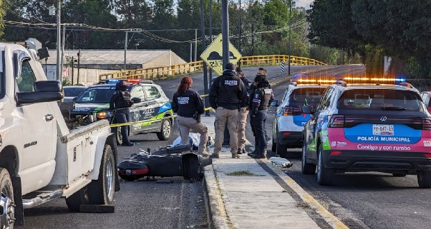 Fallece motociclista tras derrapar sobre el bulevar Vicente Suárez