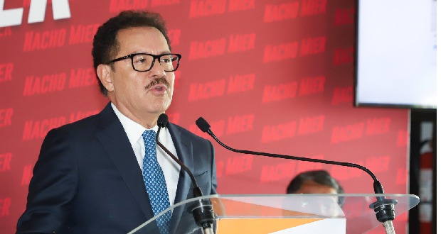 Con 27.1%, Mier lidera encuesta en Morena para gubernatura de Puebla 