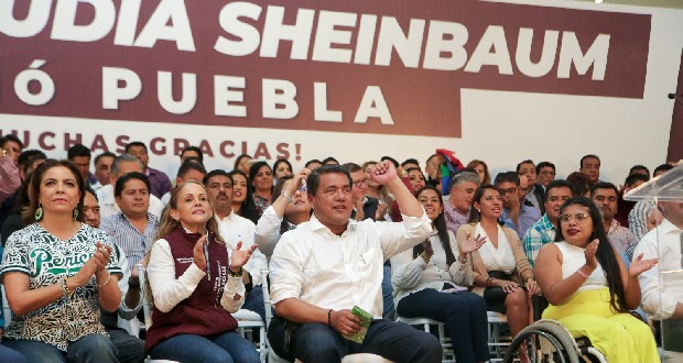 Huerta pide unidad a aspirantes a gubernatura por Morena en Puebla