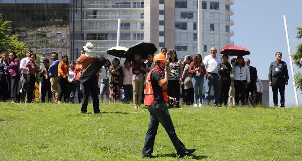 En simulacro nacional de sismo participarán 20,288 inmuebles de Puebla: PC