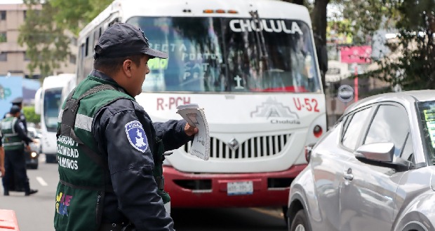 Transporte público, el que menos cumple la verificación