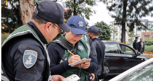 SSP aplica 200 multas por no cumplir con verificación vehicular en Puebla