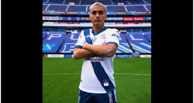 Club Puebla anuncia a Lucas de los Santos, como último refuerzo