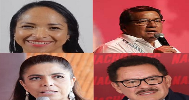 Morena en Puebla elige para encuesta a Sánchez, Salomón, Huerta y Mier