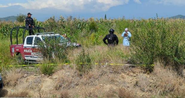 Encuentran cuerpo desmembrado y embolsado en Santa Isabel Cholula
