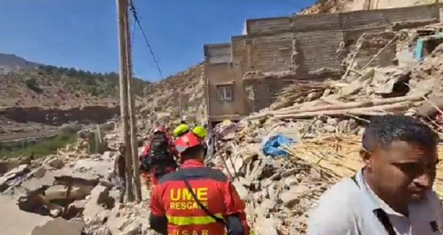 Buscan supervivientes por sismo en Marruecos; SRE, sin mexicanos muertos