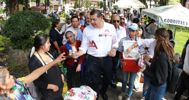 Armenta continua con Maratón de la 4T en municipios de Puebla
