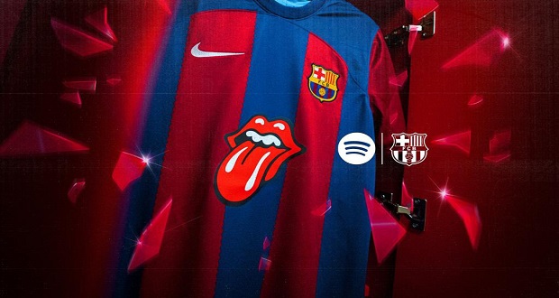 Barça será patrocinado por “Rolling Stones” para “El Clásico”