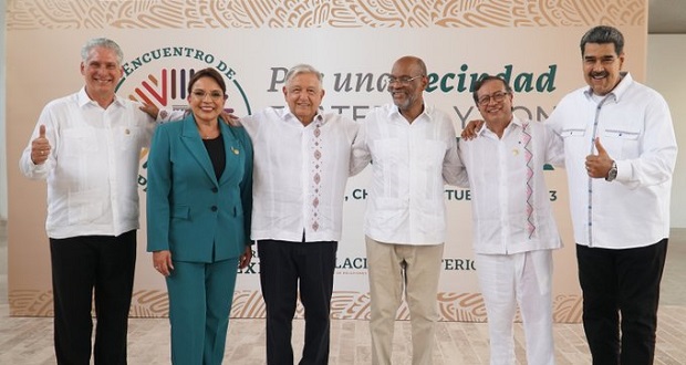 Declaración de Palenque, firman agenda regional sobre migración. Foto: Especial.