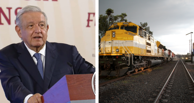 Lanza AMLO propuesta a ferrocarrileros para impulsar trenes de pasajeros