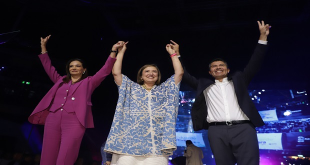 Eduardo Rivera, la mejor opción del Frente en Puebla: Xóchitl Gálvez