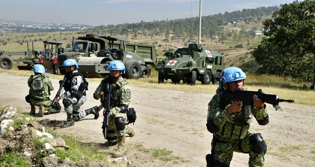 Ejercito realiza ejercicios de adiestramiento en Chihuahua
