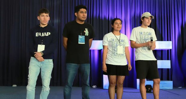 Estudiante de la BUAP integra equipo ganador del HackMorelos 2023