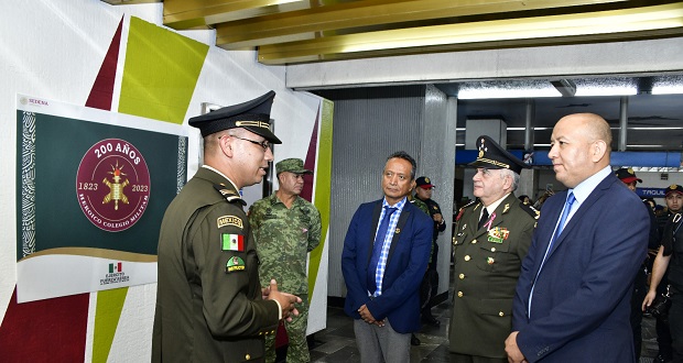 Ejército realiza exposición celebrando 200 años del Colegio Militar. Foto: Especial.