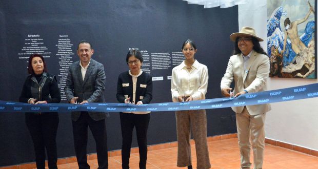 Inaugura BUAP la exposición; “El oleaje, las formas del arte”