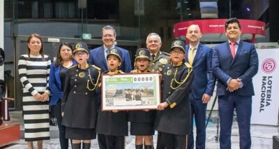 Lotería Nacional celebra Bicentenario del Heroico Colegio Militar