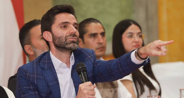 Rodrigo Abdala Dartigues, descartó la creaciónde un frente contra Ignacio Mier. Foto. EsImagen.