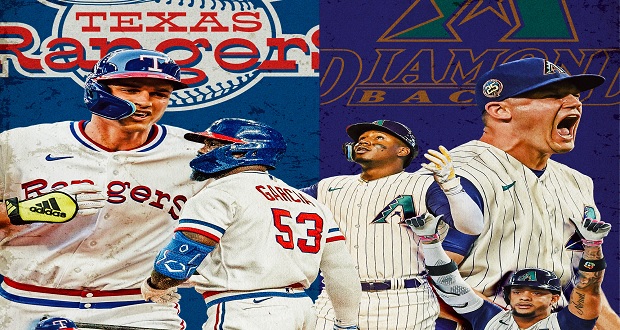 Rangers y Arizona disputarán la Serie Mundial 2023 de MLB