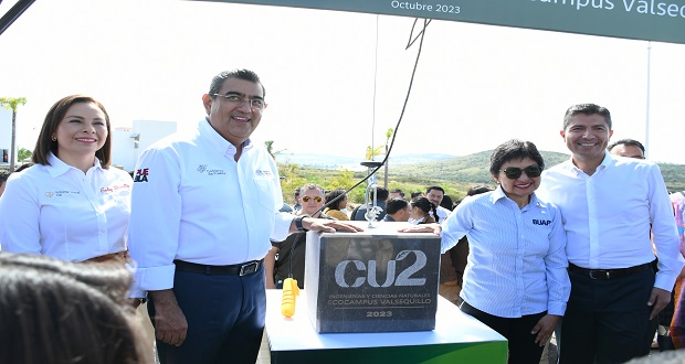 Rectora de la BUAP inaugura el inicio de la construcción de CU2