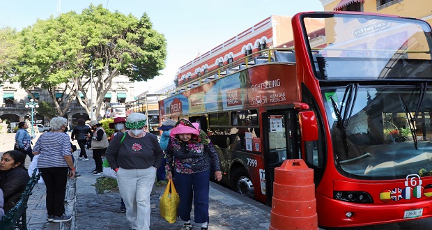Puebla recibe 10.4 millones de turistas en 8 meses; derrama de 11 mmdp