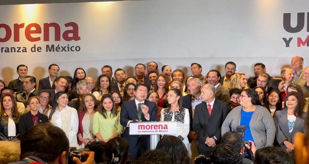 En Puebla, dos encuestas espejo para definir candidatura de Morena: Delgado