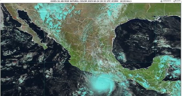 Devastación tras huracán Otis; ejército atiende damnificados. Foto: Especial.