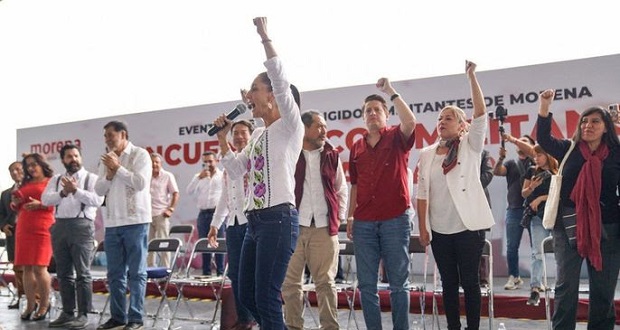 Sheinbaum pide incluir y defender los derechos de las juventudes. Foto: Especial.