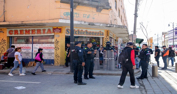 Ayuntamiento sigue operativo para retirar ambulantaje de la 16 Poniente