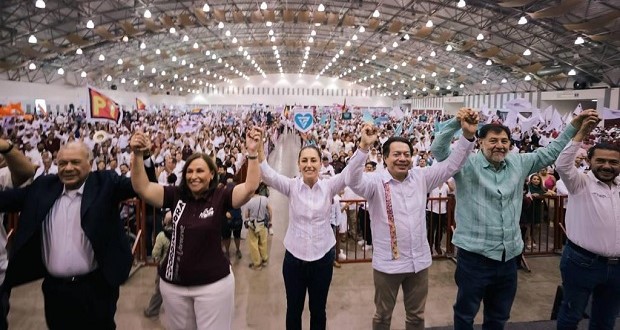 Es tiempo de mujeres humanistas: Sheinbaum inicia precampaña. Foto: Especial.