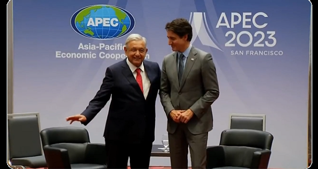 Hay confianza para continuar invirtiendo en México: Trudeau. Foto: Redes sociales.