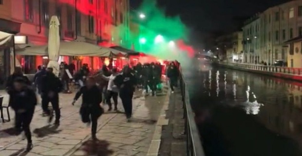 Aficionados de Milan apuñalan a 2 de PSG previo a juego de Champions