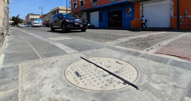 Por robo de tapas de registro, Comuna pide a empresas tomar medidas