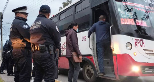 En Cholula se mantendrá vigente el Operativo Pasajero Seguro