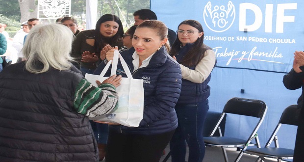entrega de mil despensas alimentarias a personas de grupos vulnerables