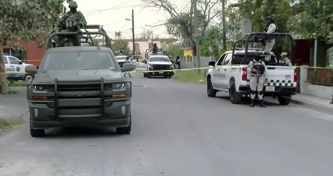 Tras asesinato de mandos, ejército toma control en Hidalgo, NL. Foto: Especial.