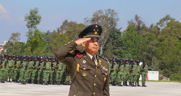 General Álvarez, Excomandante en Puebla, obtiene grado máximo militar. Foto: Redes sociales.